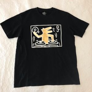 KEITH HARING X SPRZ NY graphic tee for UNIQLO
